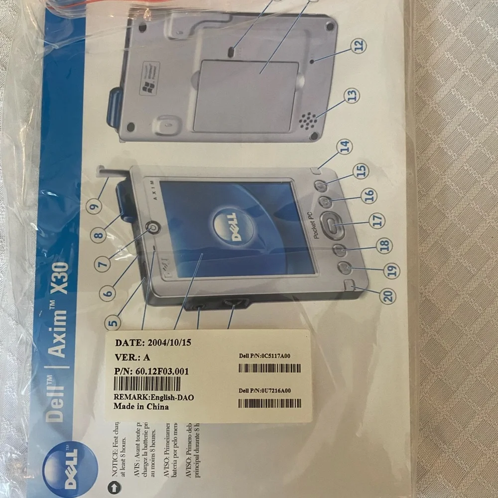 Dell Axim 30 Pocket PC